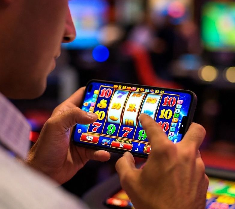 playing colorful online slots